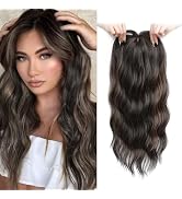 Hair Toppers for Women 20inch Wavy Hair Toppers for Women Toppers Hair Pieces for Women with Thin...