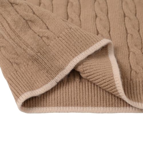 Image of Bold N Elegant Boys Winter Woolen Stylish Warm Cable Knit Raglan Sleeve Pullover Sweater for Kids