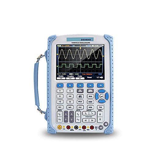 Preisvergleich Produktbild DSO8060 Digitaloszilloskop DSO8060 Handoszilloskop DMM Spektrumanalysator Frequenzzähler Wellenformgenerator Werkzeugvermessung neu Hohe Echtzeit-Abtastrate 150MSa / s - 2GSa / s; 50GSa