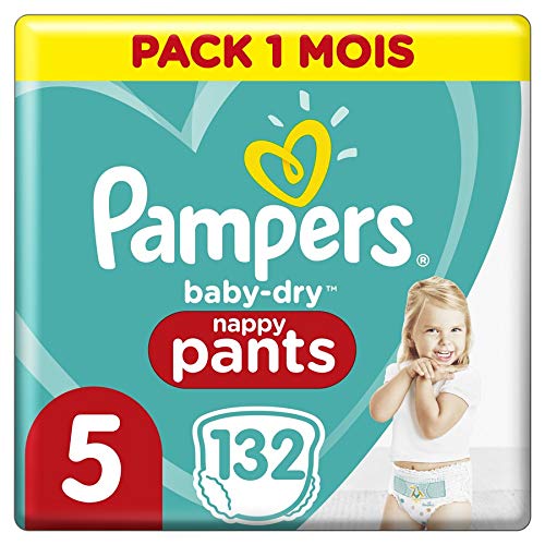  Couches Culottes Pampers Taille 5 (12-17 kg) -...