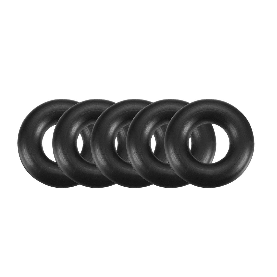 Juntas Tóricas De Nitrilo - 200 Piezas, 8mm Exterior, 5mm Interior, 1,5mm Ancho, Para Sellado En Motores Y Más