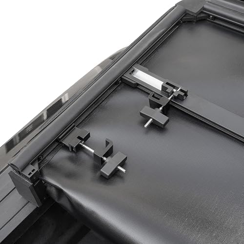 Soft Tri-Fold Truck Bed Tonneau Cover, 2002-2024 Ram 1500 Classic Body ONLY 6'4'' Bed (76.3''), Tear-Resistant, Weatherproof, by Tonno Monster — view 3