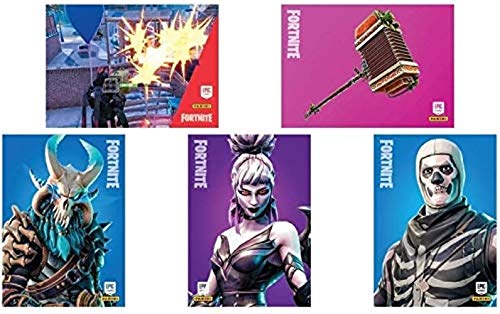 2019 Panini FORTNITE Trading Cards Collection of FOUR(4) Factory Sealed HOBBY Packs with 24 Cards! Look for Holofoil Parallels of Uncommon, Rare, Epic & Legendary Cards! Brand New! WOWZZER!