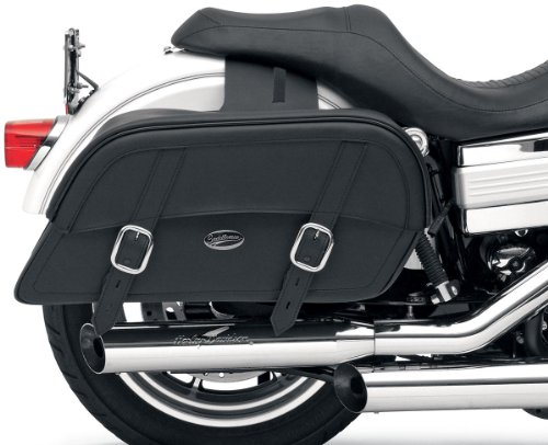 Alforjas Saddlemen Drifter Slant Grandes Negras miniatura 1