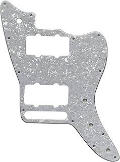 Guitar Parts For US Fender American Special Jazzmaster Guitar Pickguard (4 Ply White Pearl)