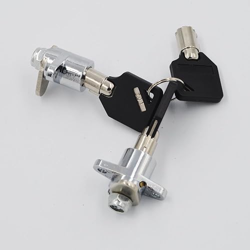 Miniatura 2 de ZXMOTO Tapas de alforja cromadas para motocicleta, cierre de hardware para modelos Harley Touring 1993-2013