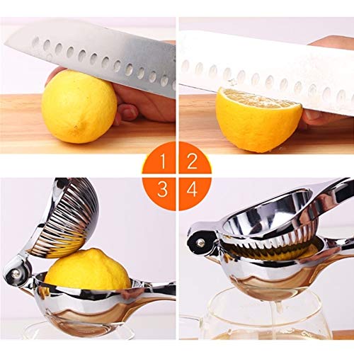 ZGQA-GQA Mini Manual Citrus Juicer Hand Orange Squeezer Citroen Fruit Juicer Citrus Pers Machine Roestvrijstalen Keuken… - Afbeelding 4