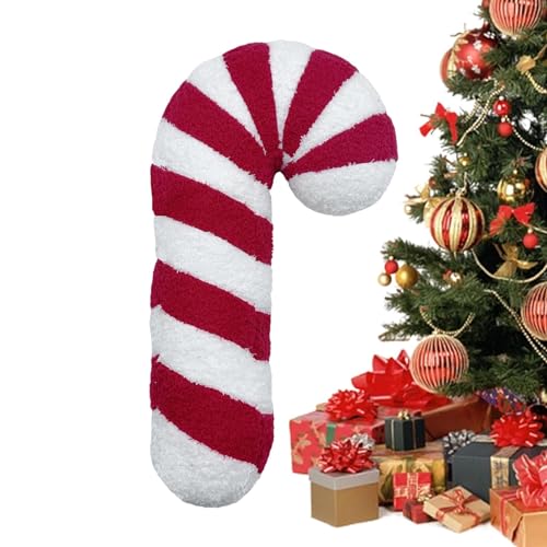 Weihnachts Zuckerstangen Kissen, Süßes Weihnachts Süßigkeits...
