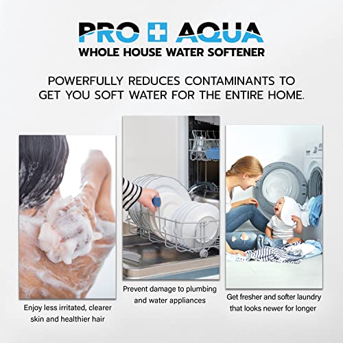 Pro+Aqua PRO-S-80E Whole House Water Softener High Demand Heavy Duty 80,000 Grain Capacity 1 Inch Ports thumb #1
