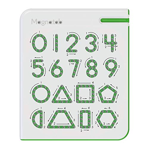 Image of Magnatab 0-9 Numbers and Shapes Activity for Fun and Learning - Sensory Activity - Ages 3+