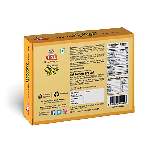 Image of Lal Dry Fruits Halwa Bites, 200 grams