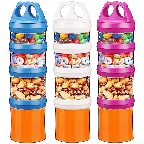 BeneLabel Stackable Food Storage Containers with Twist Lock Syste...