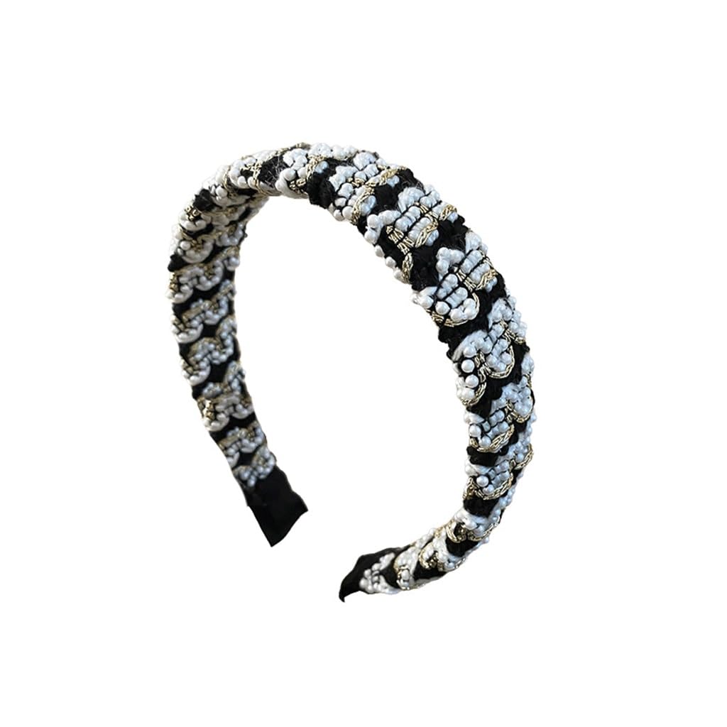 Bandeau à tête haute en laine JFDBGU volumateur anti-glisse