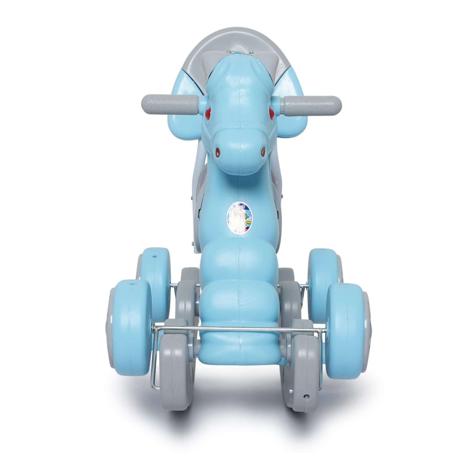 Fun Ride Musical Rocking Horse Ride On For Kids, Murphy Super 2-In-1 Horse Rocker&Ride On Toy With Backrest, Ideal Age, 1 Year To 3 Years, Weight Supported, Upto 25 Kg, Green 3