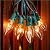 Minetom C9 Clear Christmas String Lights, 25FT 25 Bulbs Bright & Warm Outdoor Christmas Lights, Long Life C9 String Lights for Tree Patio Gazebo Wreath, Green Wire