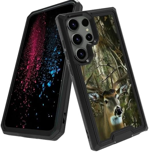 BFSEROBJ for Samsung Galaxy S25 Ultra Case with Forest Deer Pattern Design Dual 