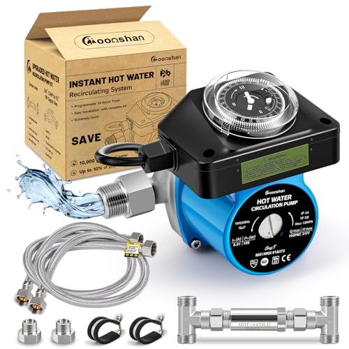 Moonshan Instant Hot Water Recirculating Pump with...
