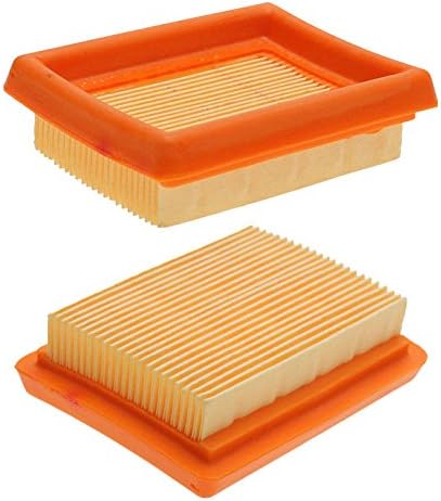 Euros 2 Pack Air Filter for Stihl FS120 FS200 FS250 FS300 FS350 FS400 FS450 String Trimmer Brush Cutter Replace 4134 141 0300