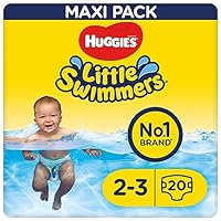 Huggies Little Swimmers Schwimmwindeln, Größe 2-3 (3 - 8 kg), 1 Packung mit 20 Stücke