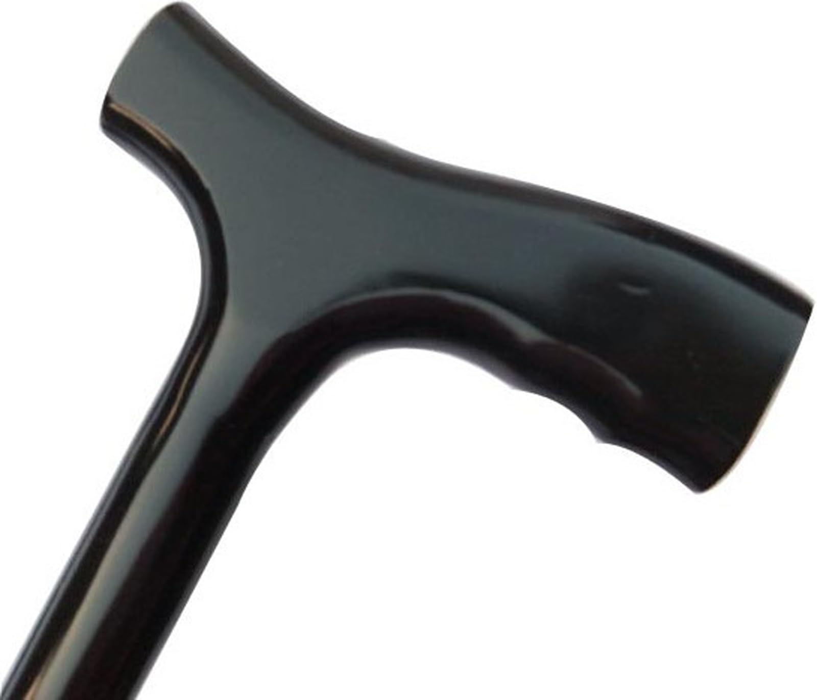 Bastone da Passeggio Rosso In Legno Massello con Manico Ergonomico, Leggero Presa Confortevole per Supporto Anziani, Viaggio, Regalo & Uso Quotidiano