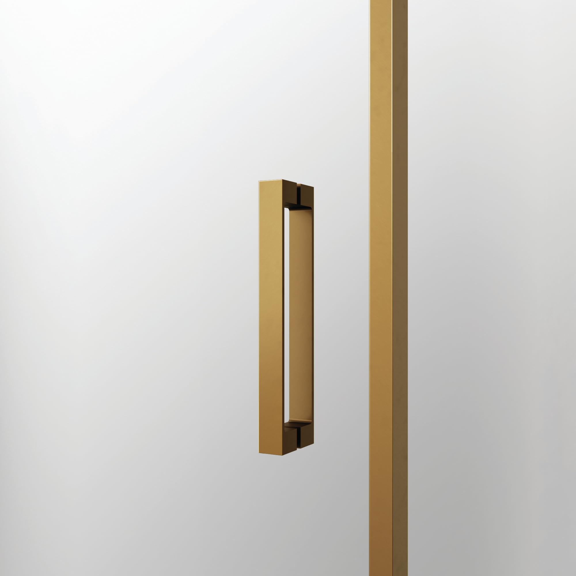 GME TWENTY Mampara Ducha Frontal 1 Fijo 1 Corredera Oro 175-180 cm
