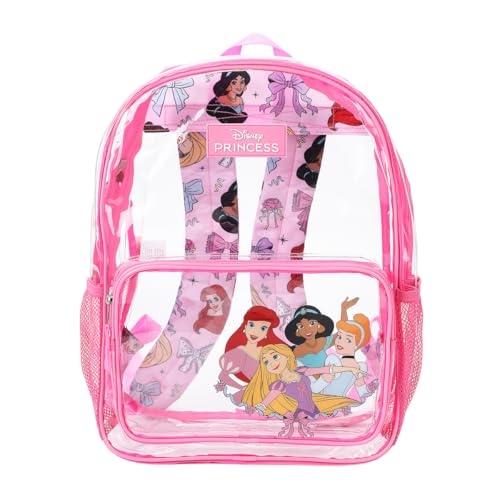 Disney Princesses Kids Clear PVC 16 Backpack