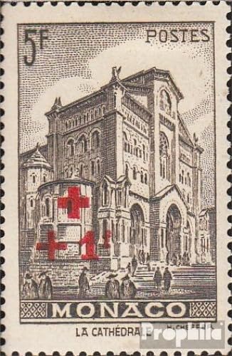 Prophila Collection Mónaco 217 con charnela 1940 roja Cruz (Sellos para los coleccionistas) Cruz Roja