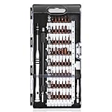 Precision Screwdriver Set, TINGAU 60 in 1 Professional Repair Tool Kit, Screw Driver Tool Kit with Flexible Shaft for iPhone X and other Smart Phone/Game Console/Tablet/PC/Macbook/Clock