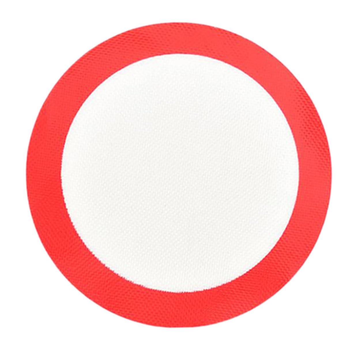 Unomor 3pcs Nonslip Round Baking Mat Convenient Oven Mat for Grilling Baking Sheet Reusable Non-stick for Cooking Parties