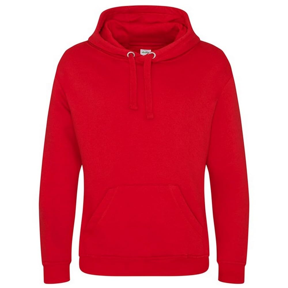 AWDis Just Hoods JH101 Heavyweight Hoodie - Fire Red - XL