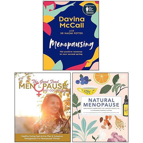 Menopausing [Hardcover], Natural Menopause [Hardcover], The Good Food Menopause Diet Cookbook 3
