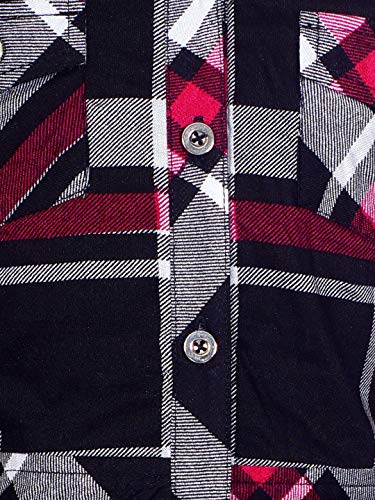 Image of Naughty Ninos Girls Shirt Dress (NN00382DRS Red 7-8 Years)