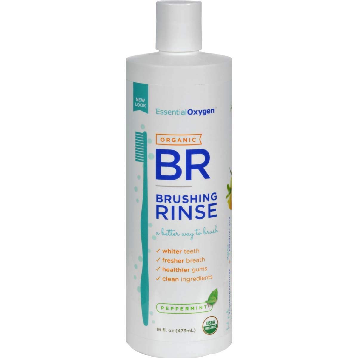 Brushing Rinse Essential Oxygen 16 oz Liquid
