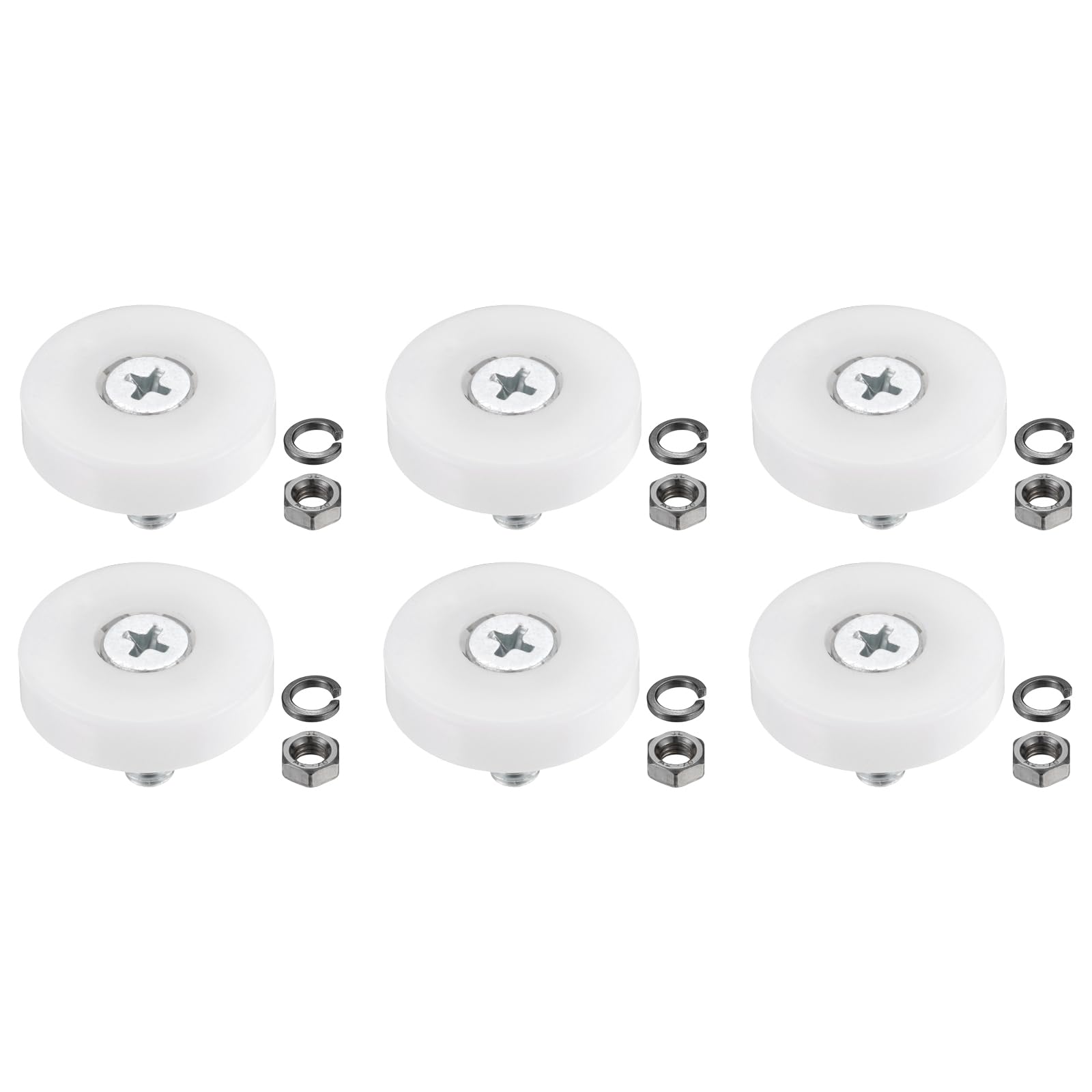 PATIKIL 29mm Drawer Rollers