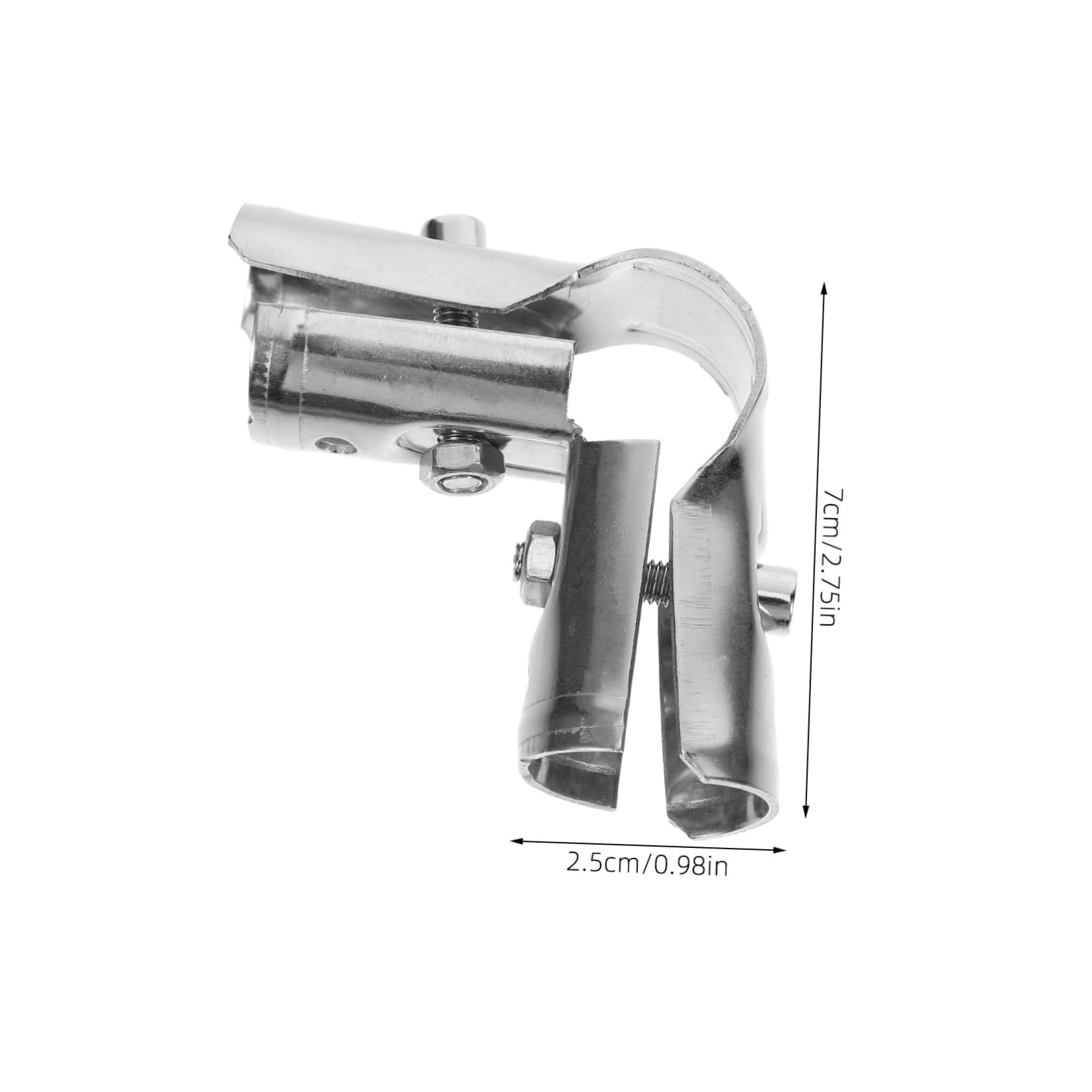 Artibetter 4pezzi Adattatori Per Tubo Inox Collari Per Riparazione e Connessione Di Tubo Per Design Tre Vie Per Versatilità e Resistenza Alla Corrosione