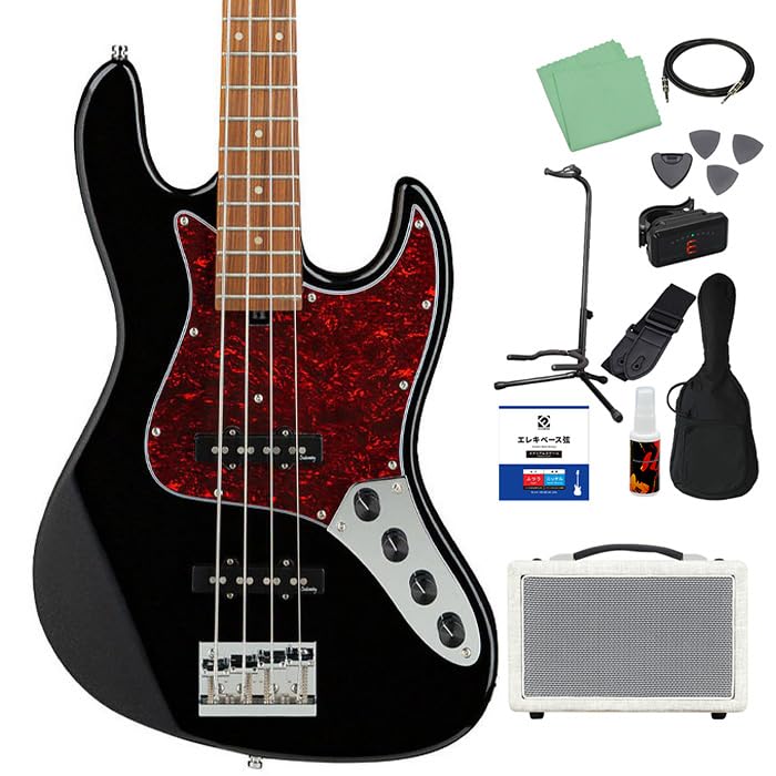 Amazon | Sadowsky ME21 VJ4 MORADO Solid Black エレキベース初心者12