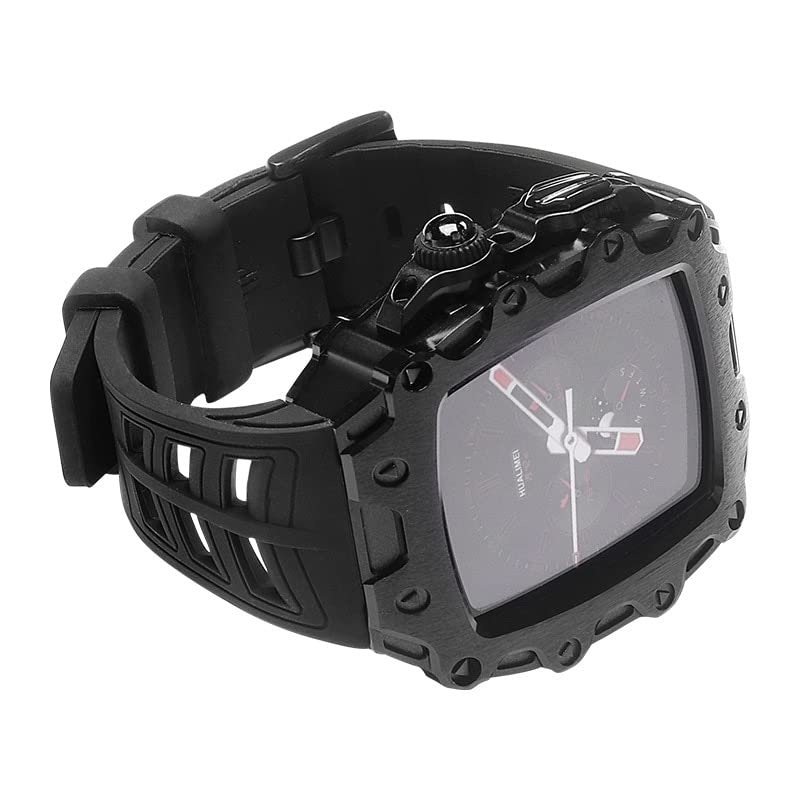 Bracelet en caoutchouc et boîtier Apple Watch 45 mm 44 mm pour iWatch SE 6 7 8