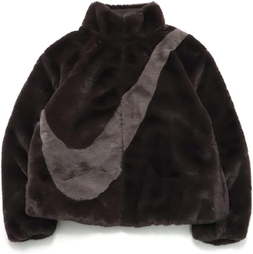 新品】NIKE ナイキ NSW SWOOSH FAUX FUR JKT XL 定価19,250円