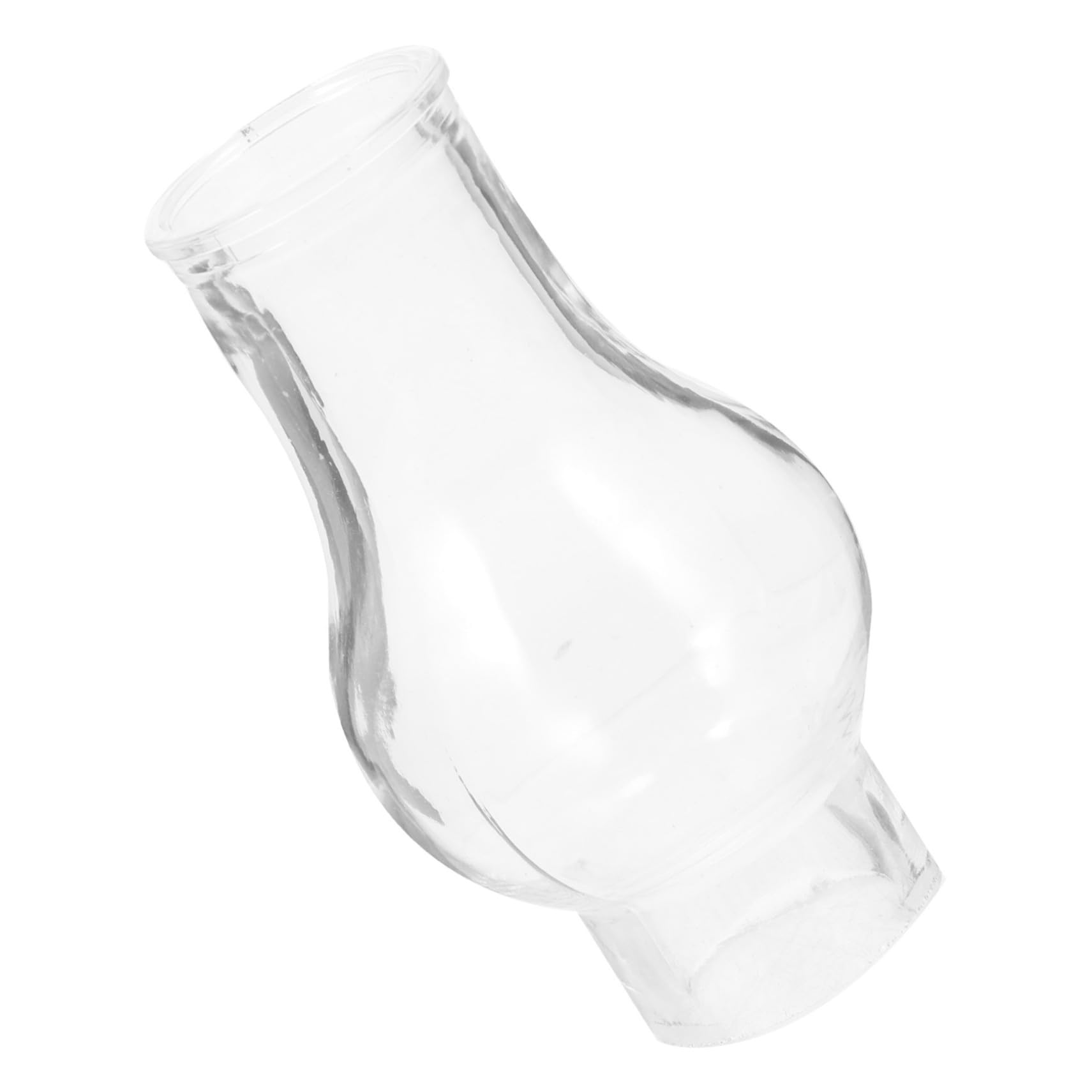 PRETYZOOM Kerosene Lamp Glass Replacement Chimney Lampshade Made of High Temperature Resistant Glass, Vintage Globe Design, for Old Oil Lamp Shades and Traditional Lighting Use