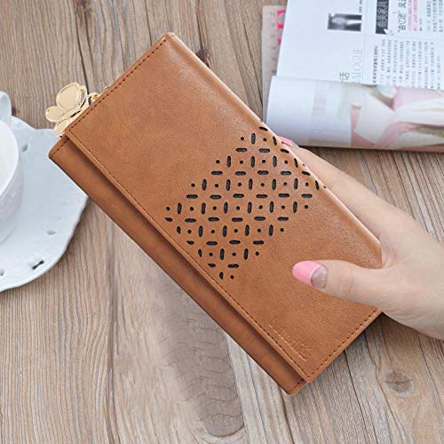 Image of Butterflies Women's Pu Wallet For Ladies and Girls