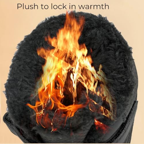 Barefoot Shoes for Children Winter Waterproof，Toddler/Boys/Girls Non-Slip Wide Toe Box High Top Snow Boots2