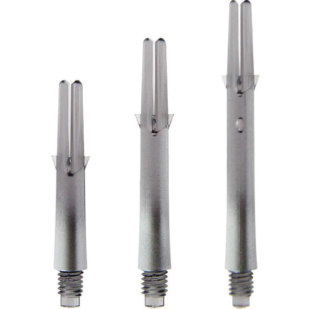 L-Style - L-Shaft Lock Straight Twotone - czarny przezroczysty srebrny wyświetlacz Length 330