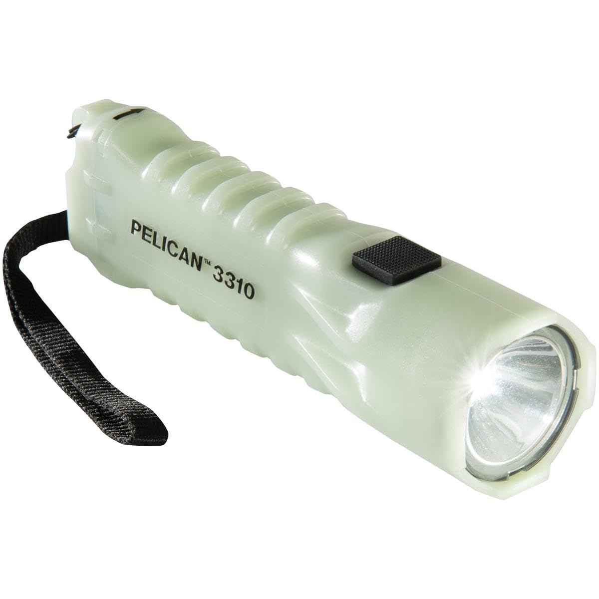 Pelican 3310PLCC,3AA LED,w/Clip,PHOTOLUMINESCENT