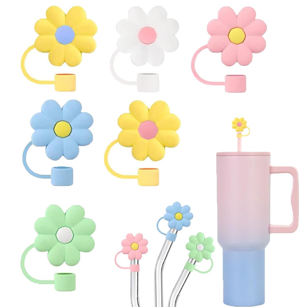 10/5/1 pièces pailles en Silicone réutilisables ensemble 15.5Cm pailles