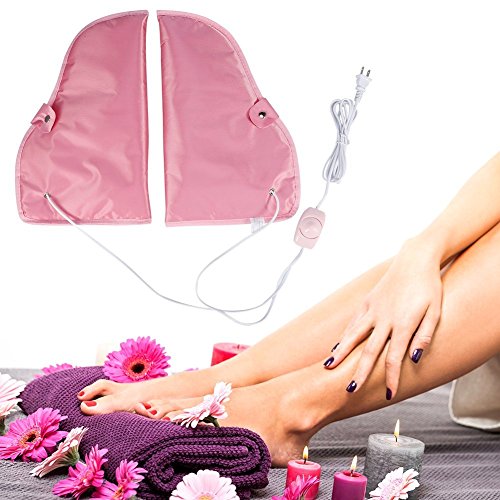 ZJchao Electric Heated Beauty Podotheca, Spa Heated Beauty Hand Mitts Heated Paraffin Wax machine for hand and Feet SPA Treatment Hand Care Mittens and Foot Care Podotheca (Podotheca)
