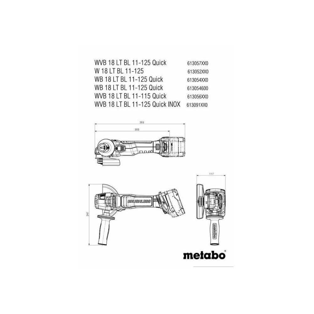 Metabo Combo Set 2.9.4 18 V Akku-Maschinen im Set 18V (Maschinen-Set in metaBOX, Winkelschleifer, Bohrschrauber, 2 Akku, Ladegerät, Zubehör) # 685208650