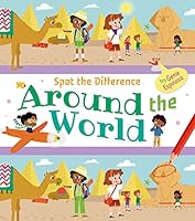 Spot the Difference Around the World 1788884981 Book Cover