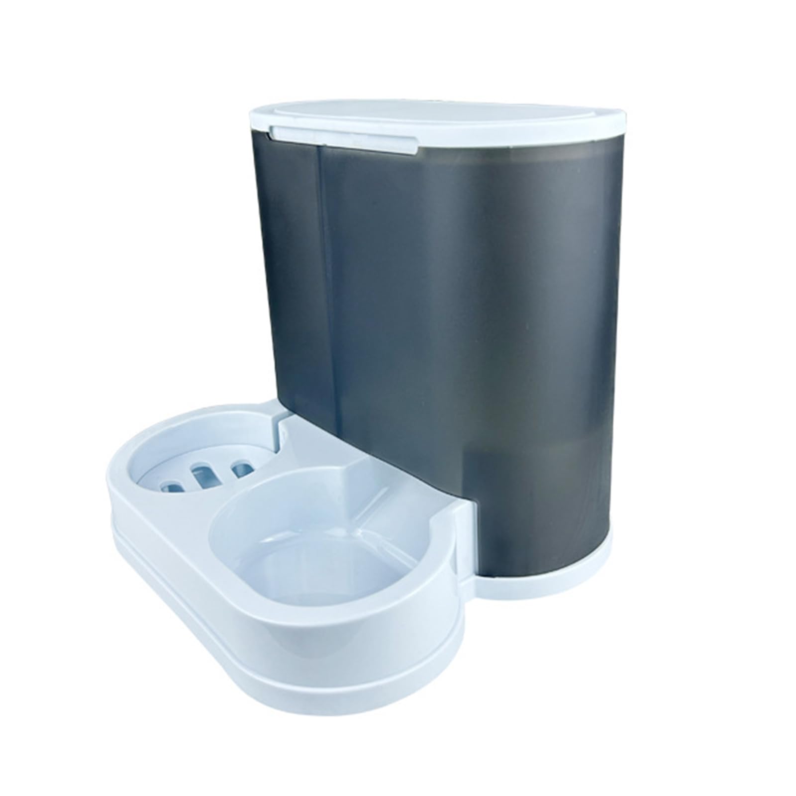 Comedero para mascotas para perros pequeños y gatos, dispensador automático de comida para perros, doble cuenco, recipiente de comida, dispensador de agua, vajilla, dispensador de agua para