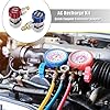 X AUTOHAUX Car Quick Couplers Connectors Kit AC Adapter Kit 134a Quick Couplers #1