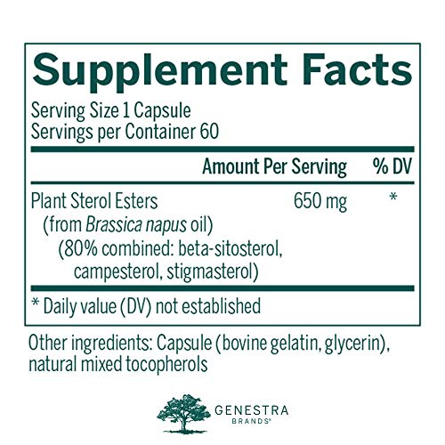 Genestra Brands Col-Sterol | Support for Healthy Total and LDL Cholesterol Levels | 60 Capsules - Image 3